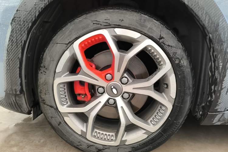 Used ORA Good Cat GT 2022 Mulan Edition 480km Long-Range续航 Left Front Wheel Hub