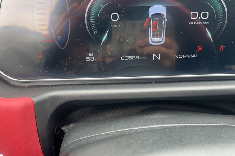 Used ORA Good Cat GT 2022 Mulan Edition 401 km Standard Range Odometer Close Up
