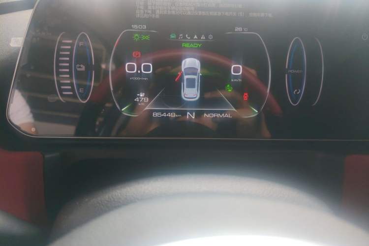 Used ORA Good Cat GT 2022 Mulan Edition 480km Long-Range续航 Odometer Close Up