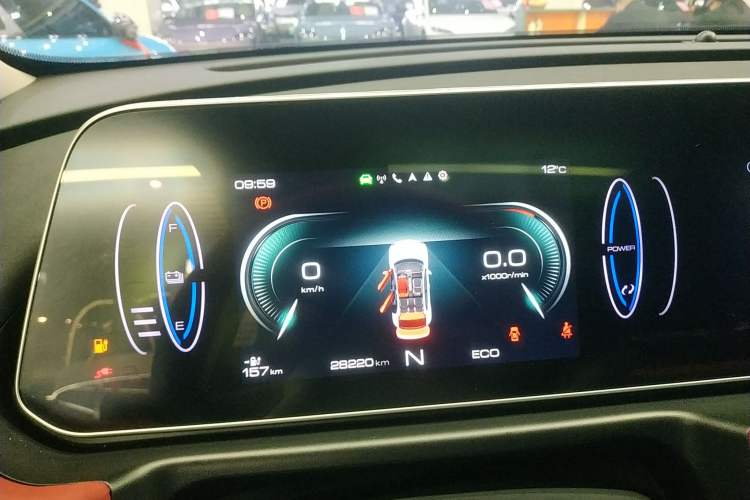 Used ORA Good Cat GT 2022 Mulan Edition 480km Long-Range续航 Instrument Cluster