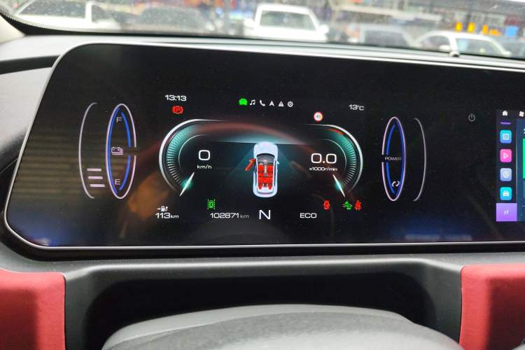 Used ORA Good Cat GT 2022 Mulan Edition 480km Long-Range续航 Instrument Cluster