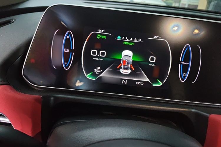 Used ORA Good Cat GT 2022 Mulan Edition 480km Long-Range续航 Instrument Cluster