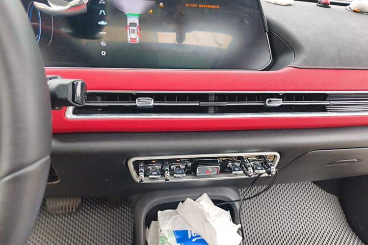 Used ORA Good Cat GT 2022 Mulan Edition 480km Long-Range续航 Audio And AC Panel