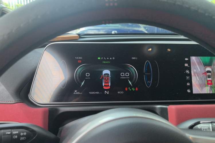 Used ORA Good Cat GT 2022 Mulan Edition 480km Long-Range续航 Instrument Cluster