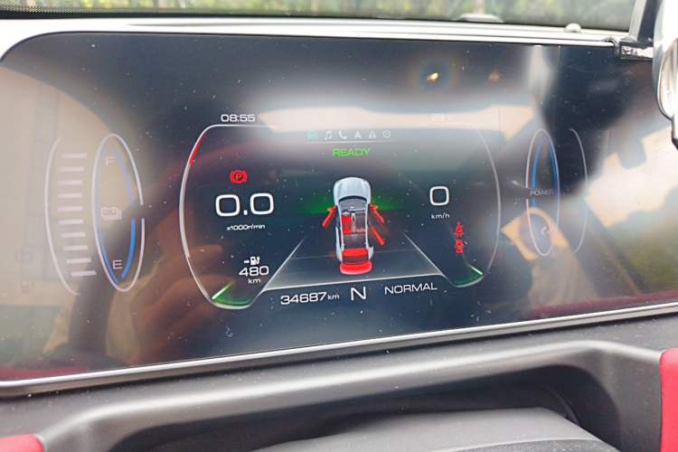 Used ORA Good Cat GT 2022 Mulan Edition 480km Long-Range续航 Instrument Cluster