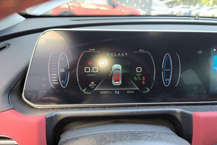 Used ORA Good Cat GT 2022 Mulan Edition 480km Long-Range续航 Instrument Cluster