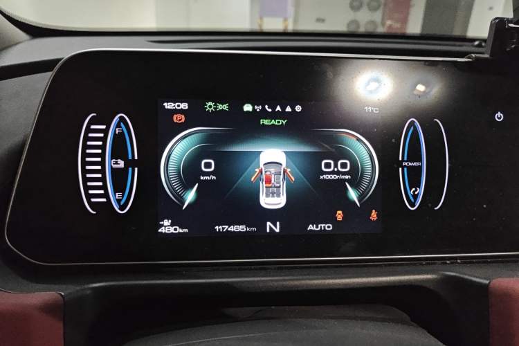 Used ORA Good Cat GT 2022 Mulan Edition 480km Long-Range续航 Instrument Cluster