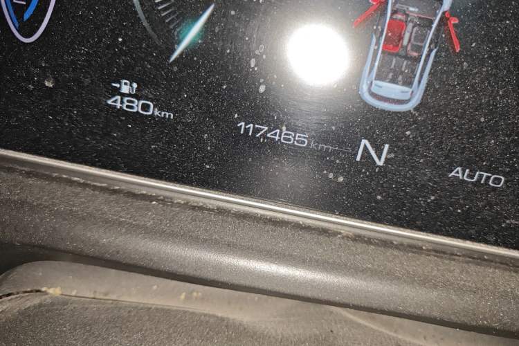 Used ORA Good Cat GT 2022 Mulan Edition 480km Long-Range续航 Odometer Close Up