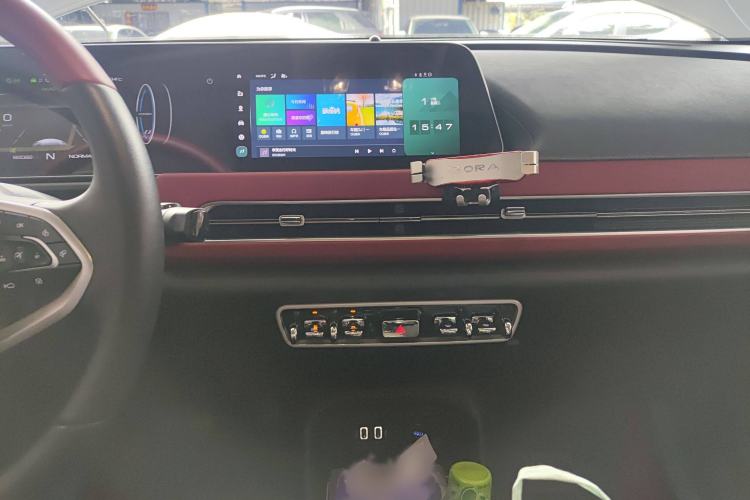 Used ORA Good Cat GT 2022 Mulan Edition 480km Long-Range续航 Audio And AC Panel