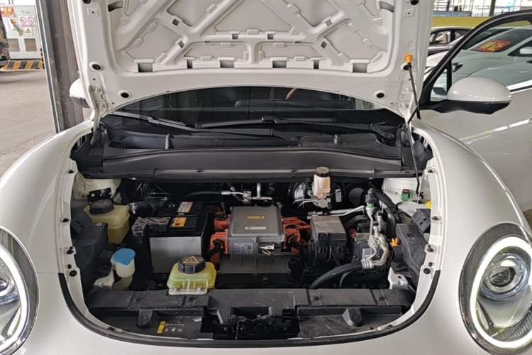 Used ORA Good Cat GT 2022 Mulan Edition 480km Long-Range续航 Engine Bay