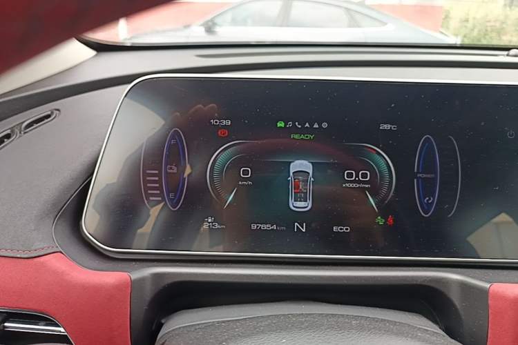 Used ORA Good Cat GT 2022 Mulan Edition 480km Long-Range续航 Instrument Cluster