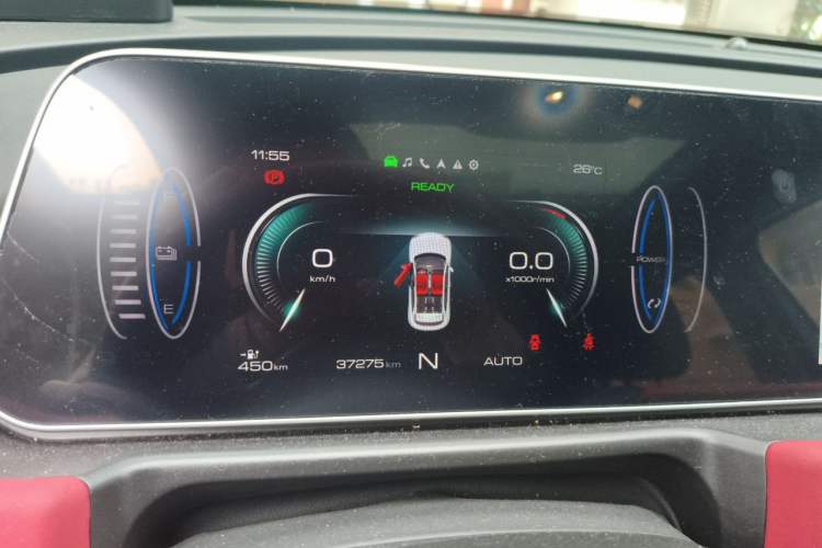 Used ORA Good Cat GT 2022 Mulan Edition 480km Long-Range续航 Instrument Cluster