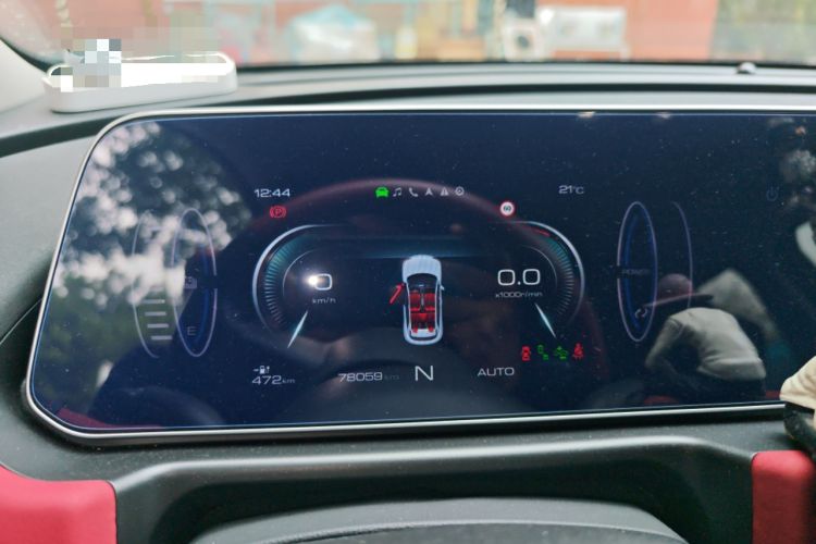 Used ORA Good Cat GT 2022 Mulan Edition 480km Long-Range续航 Instrument Cluster