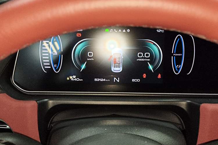 Used ORA Good Cat GT 2022 Mulan Edition 480km Long-Range续航 Instrument Cluster