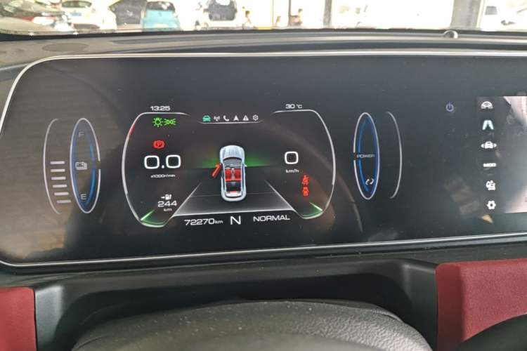 Used ORA Good Cat GT 2022 Mulan Edition 480km Long-Range续航 Instrument Cluster