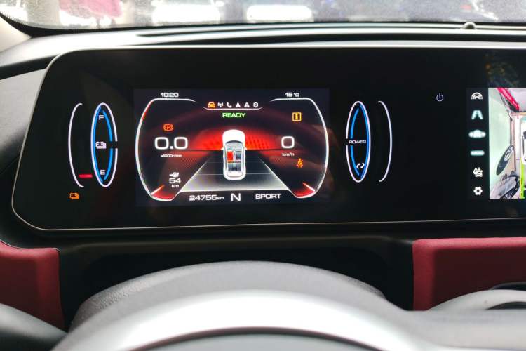 Used ORA Good Cat GT 2022 Mulan Edition 480km Long-Range续航 Instrument Cluster