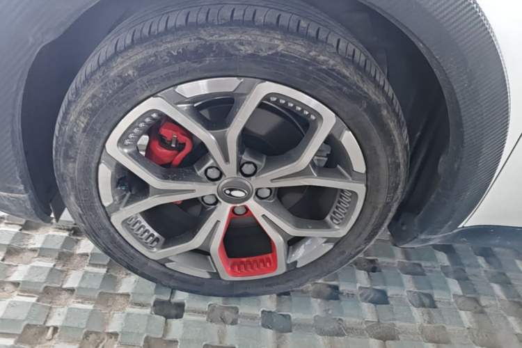 Used ORA Good Cat GT 2022 Mulan Edition 480km Long-Range续航 Left Front Wheel Hub