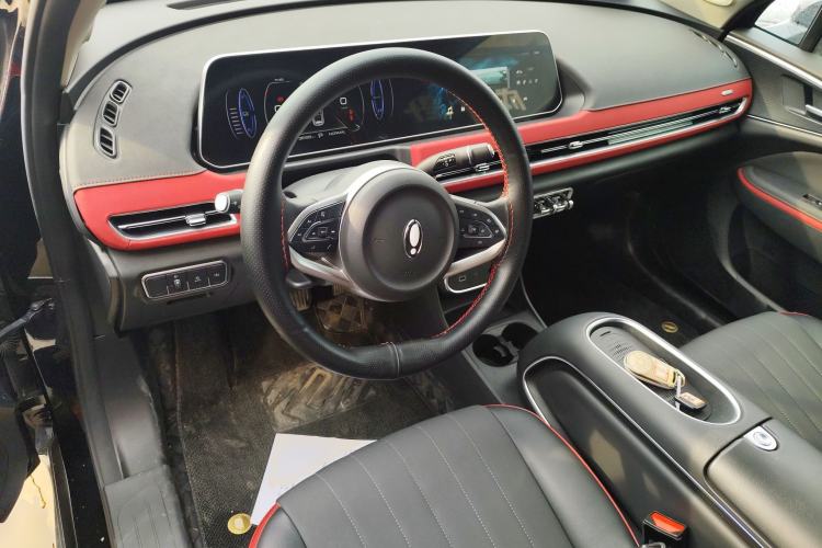 Used ORA Good Cat GT 2023 Mulan Edition 401km Luxury Version Center Console