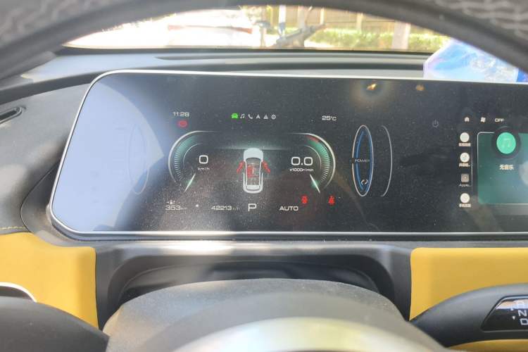 Used ORA Good Cat GT 2023 Mulan Edition 401km Prestige Version Instrument Cluster