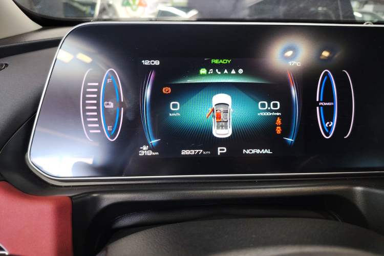 Used ORA Good Cat GT 2023 Mulan Edition 401km Luxury Version Instrument Cluster