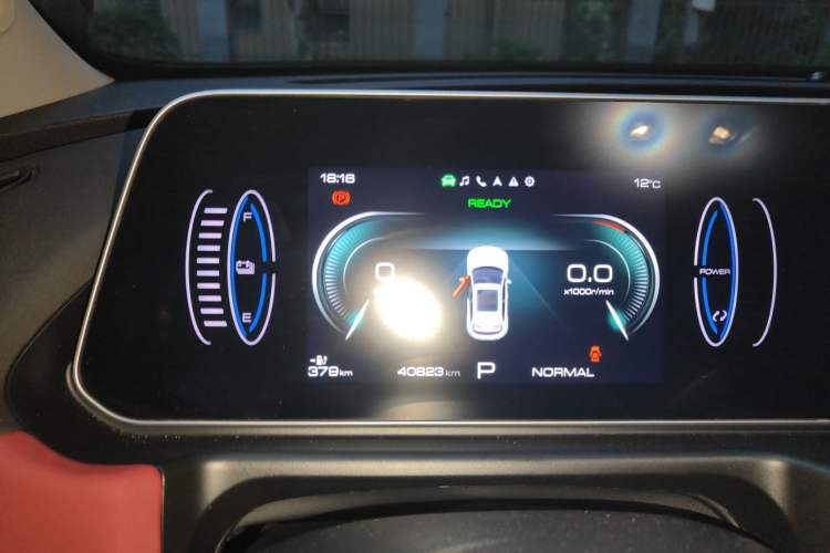 Used ORA Good Cat GT 2023 Mulan Edition 401km Luxury Version Instrument Cluster