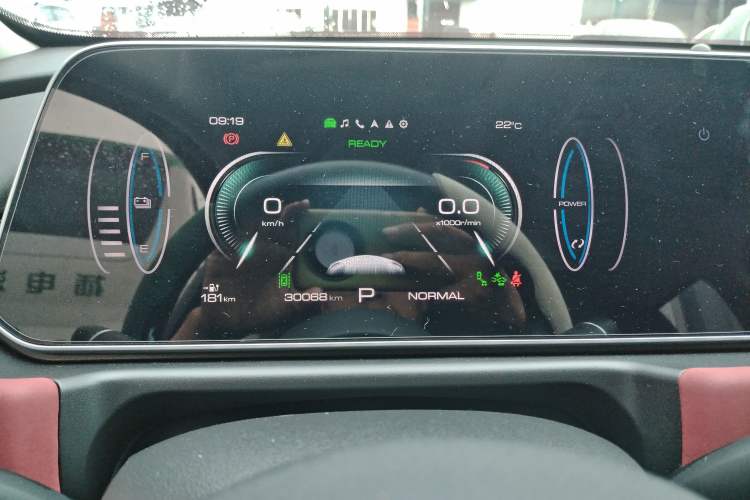 Used ORA Good Cat GT 2023 Mulan Edition 401km Luxury Version Instrument Cluster