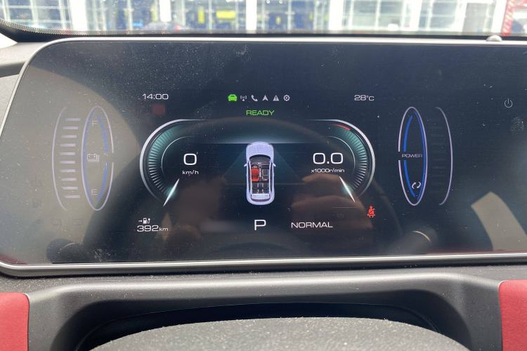 Used ORA Good Cat GT 2023 Mulan Edition 401km Luxury Version Instrument Cluster