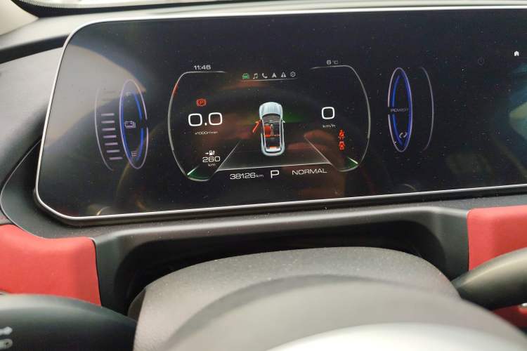 Used ORA Good Cat GT 2023 Mulan Edition 401km Luxury Version Instrument Cluster