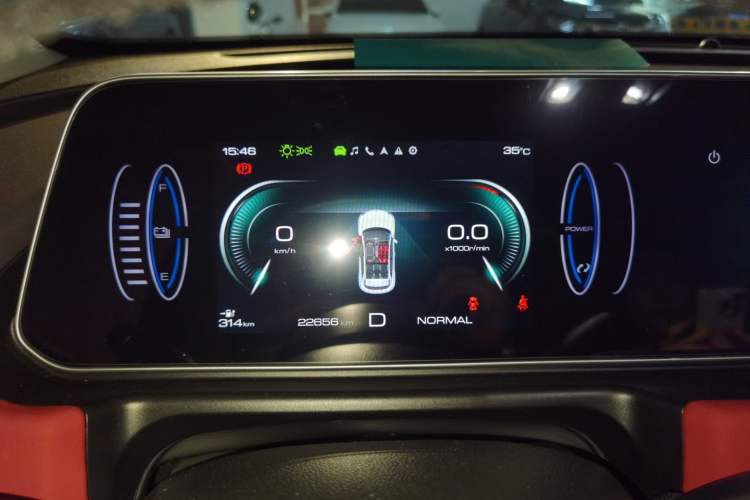 Used ORA Good Cat GT 2023 Mulan Edition 401km Luxury Version Instrument Cluster