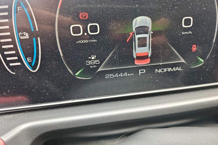 Used ORA Good Cat GT 2023 Mulan Edition 401km Luxury Version Odometer Close Up