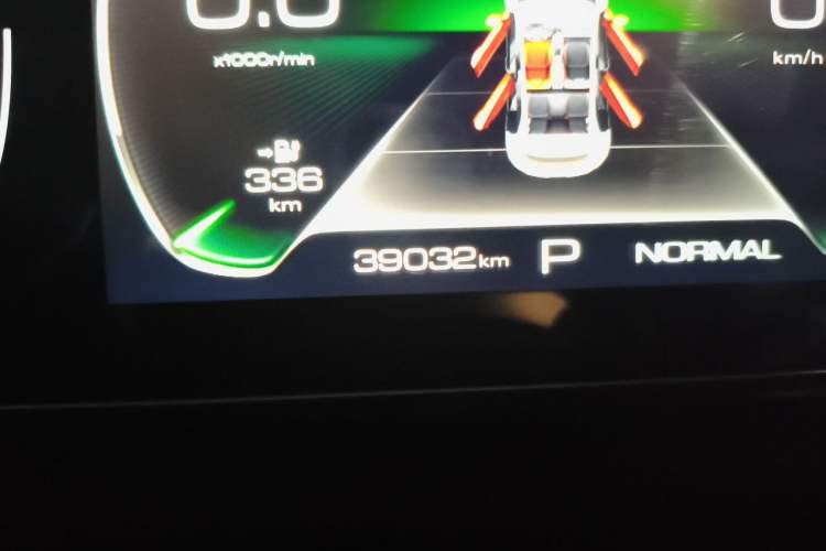 Used ORA Good Cat GT 2023 Mulan Edition 401 km Premium Version Odometer Close Up