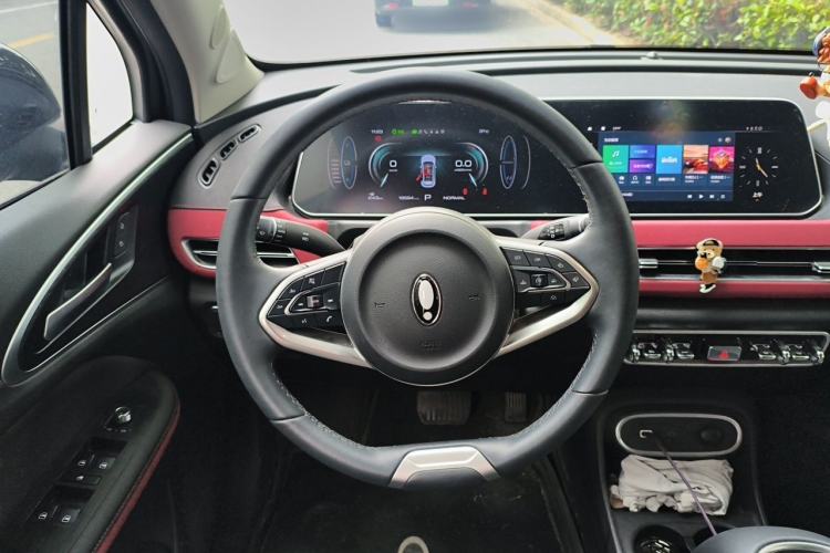 Used ORA Good Cat GT 2023 Mulan Edition 401km Luxury Version Steering Wheel