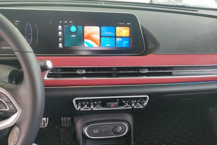 Used ORA Good Cat GT 2023 Mulan Edition 401km Luxury Version Audio And AC Panel