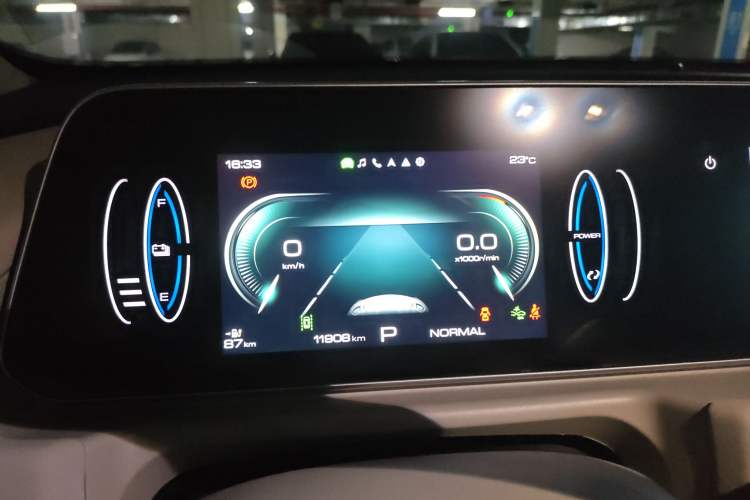Used ORA Good Cat GT 2023 Mulan Edition 401km Prestige Version Instrument Cluster