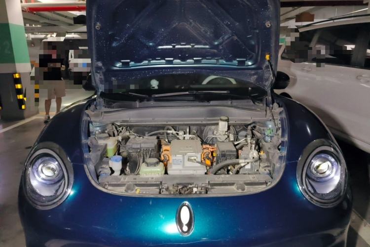 Used ORA Good Cat GT 2023 Mulan Edition 401km Prestige Version Engine Bay