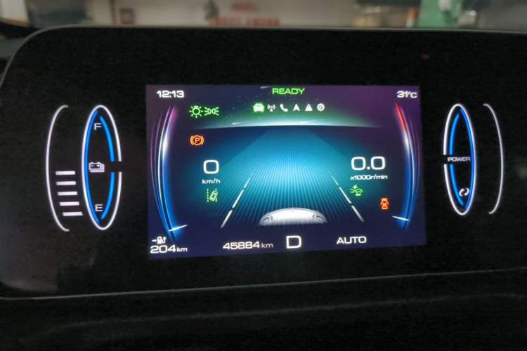 Used ORA Good Cat GT 2023 Mulan Edition 401km Prestige Version Instrument Cluster