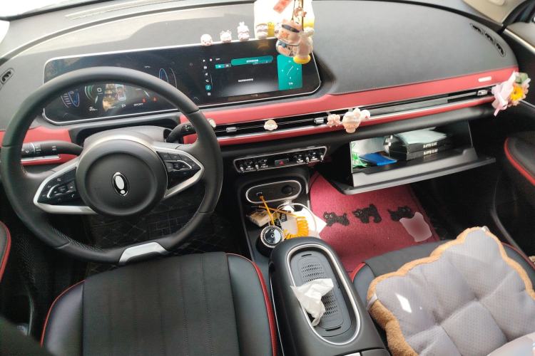 Used ORA Good Cat GT 2023 Mulan Edition 401km Luxury Version Center Console