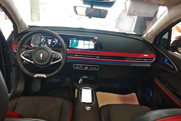Used ORA Good Cat GT 2023 Mulan Edition 401km Luxury Version Center Console