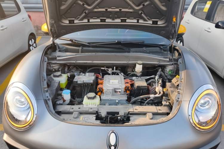 Used ORA Good Cat GT 2023 Mulan Edition 401km Prestige Version Engine Bay