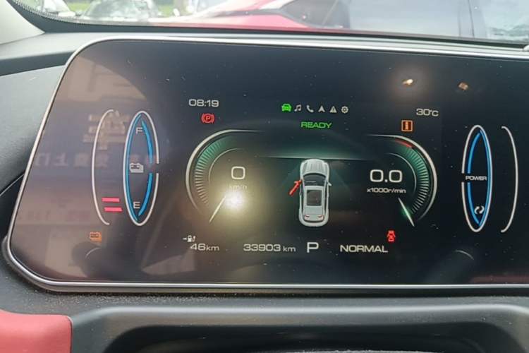 Used ORA Good Cat GT 2023 Mulan Edition 401km Luxury Version Instrument Cluster