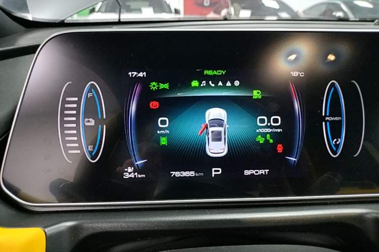 Used ORA Good Cat GT 2023 Mulan Edition 401 km Premium Version Instrument Cluster