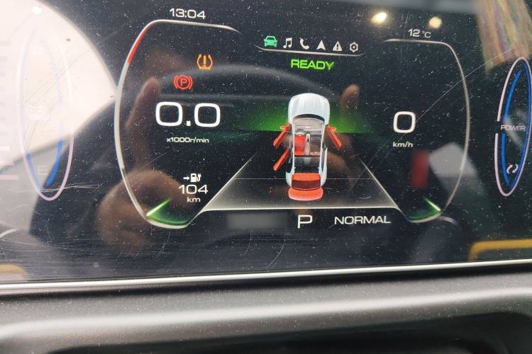 Used ORA Good Cat GT 2023 Mulan Edition 401 km Premium Version Instrument Cluster