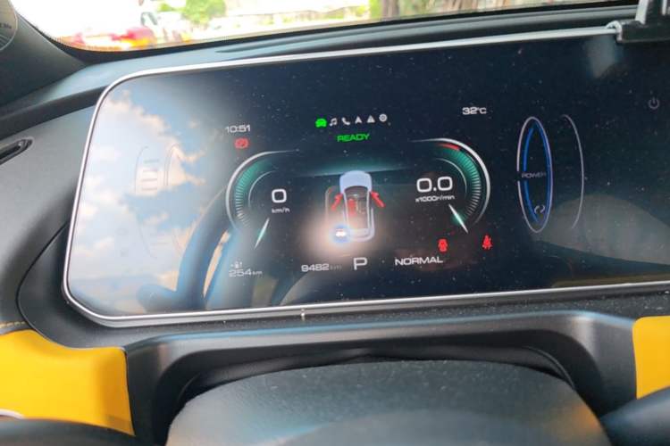 Used ORA Good Cat GT 2023 Mulan Edition 401km Prestige Version Instrument Cluster
