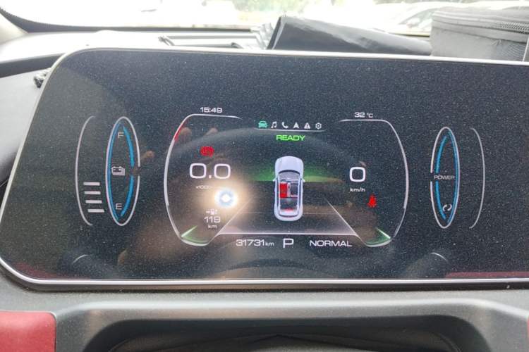 Used ORA Good Cat GT 2023 Mulan Edition 401km Luxury Version Instrument Cluster
