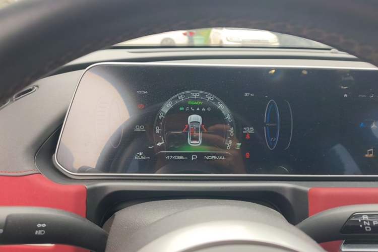 Used ORA Good Cat GT 2023 Mulan Edition 401km Luxury Version Instrument Cluster
