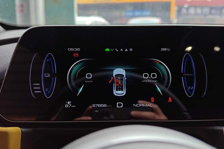 Used ORA Good Cat GT 2023 Mulan Edition 401 km Premium Version Instrument Cluster