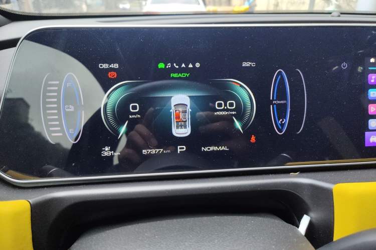 Used ORA Good Cat GT 2023 Mulan Edition 401 km Premium Version Instrument Cluster