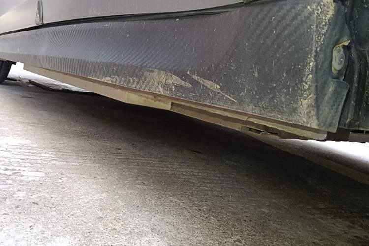 Used ORA Good Cat GT 2023 Mulan Edition 401km Prestige Version Left Side Sill