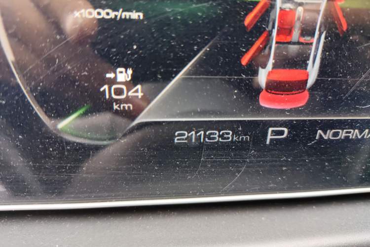 Used ORA Good Cat GT 2023 Mulan Edition 401 km Premium Version Odometer Close Up