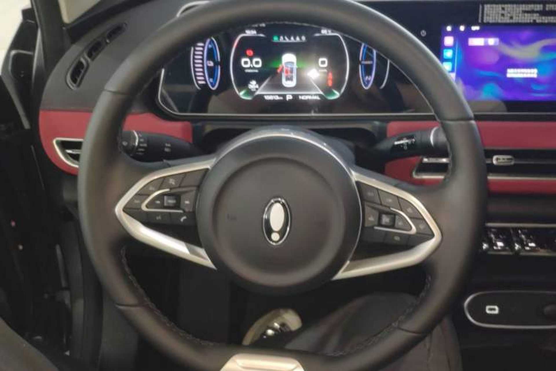 Used ORA Good Cat GT 2023 Mulan Edition 401km Luxury Version Steering Wheel